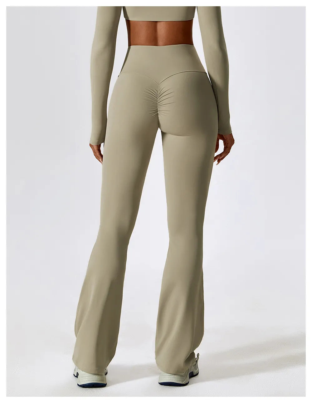 High-Waist Flare Yoga Leggings