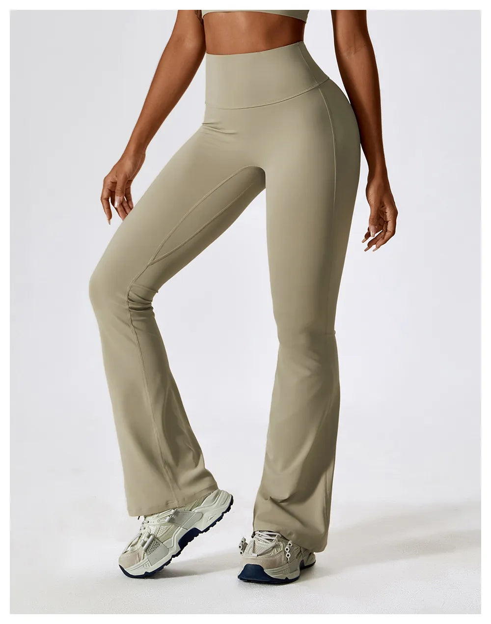 High-Waist Flare Yoga Leggings