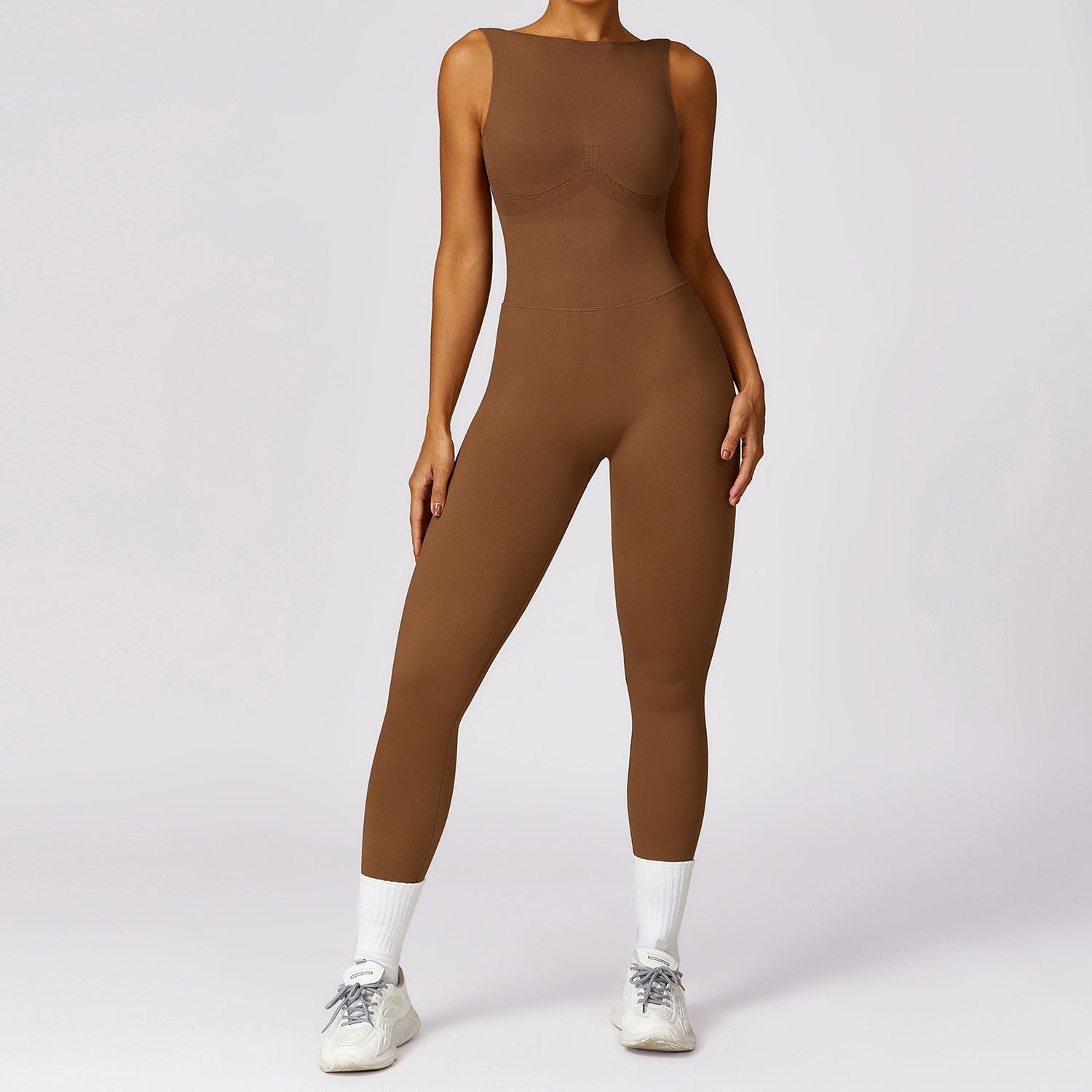 European and American tight-fitting beautiful back yoga one-piece sports fitness hollow hip-lifting one-piece yoga suit for wome eprolo