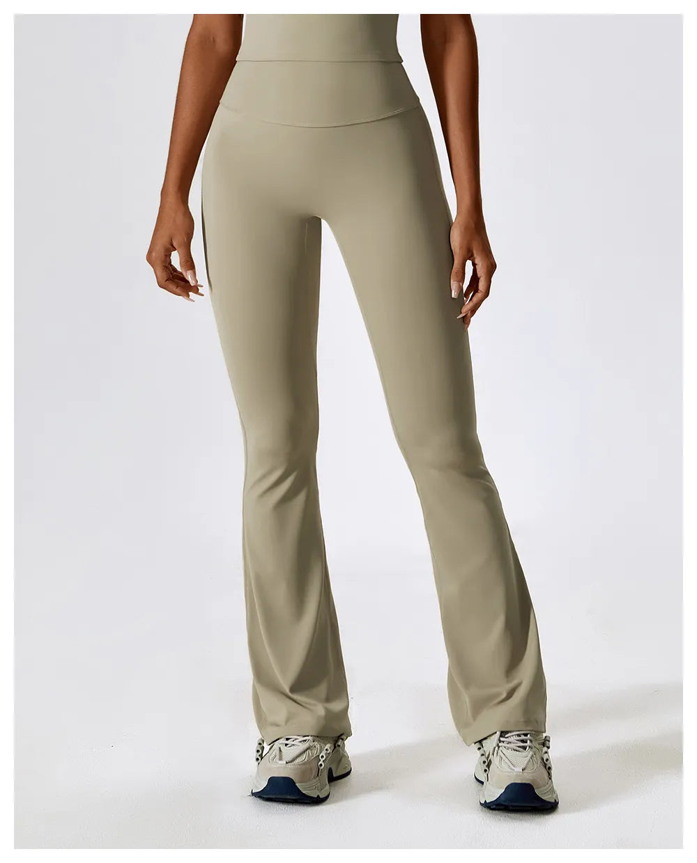 High-Waist Flare Yoga Leggings