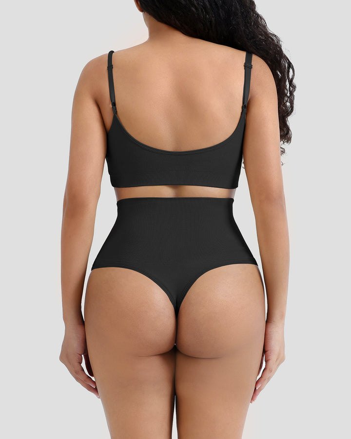 High Compression Seamless Thong Shapewear Set | Waist Slimming & Tummy Control eprolo