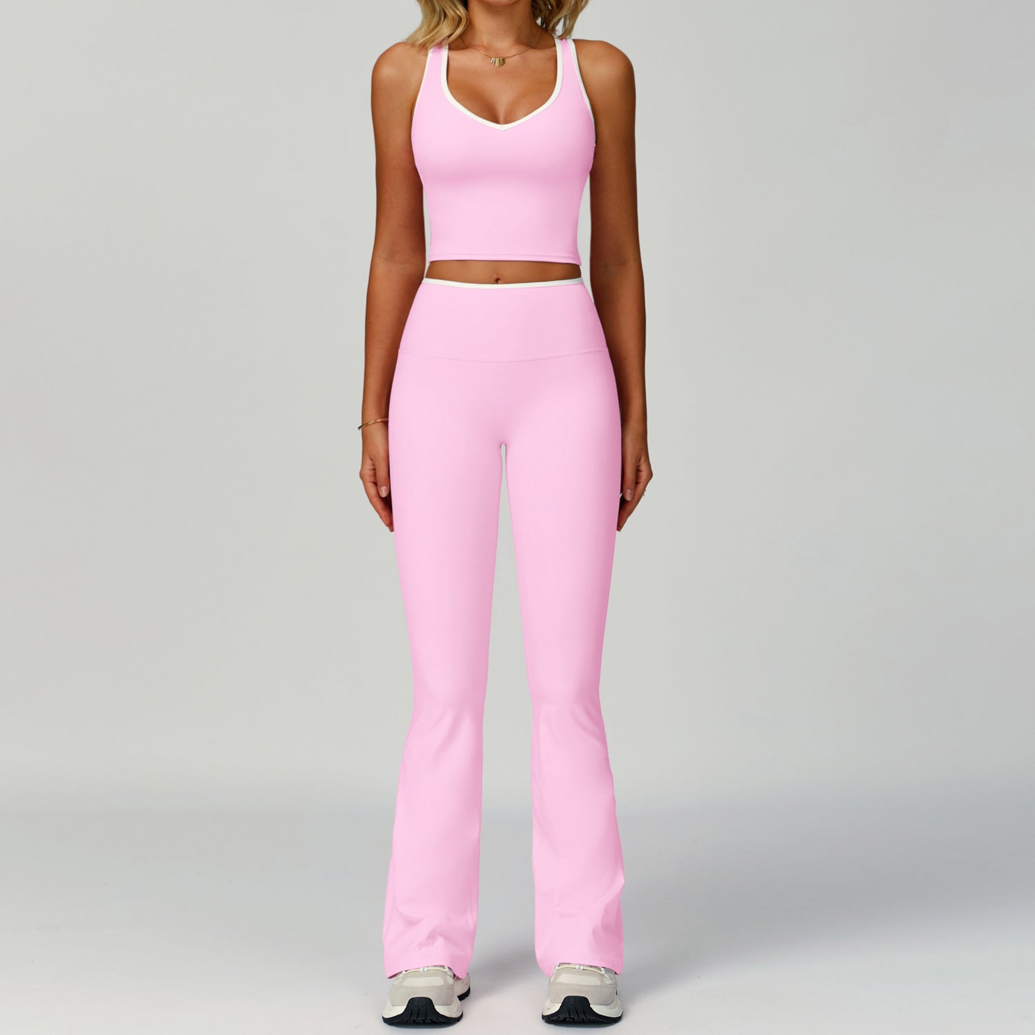 Set for Women - Tight-Fitting Backless Yoga Suit for Outdoor Fitness eprolo