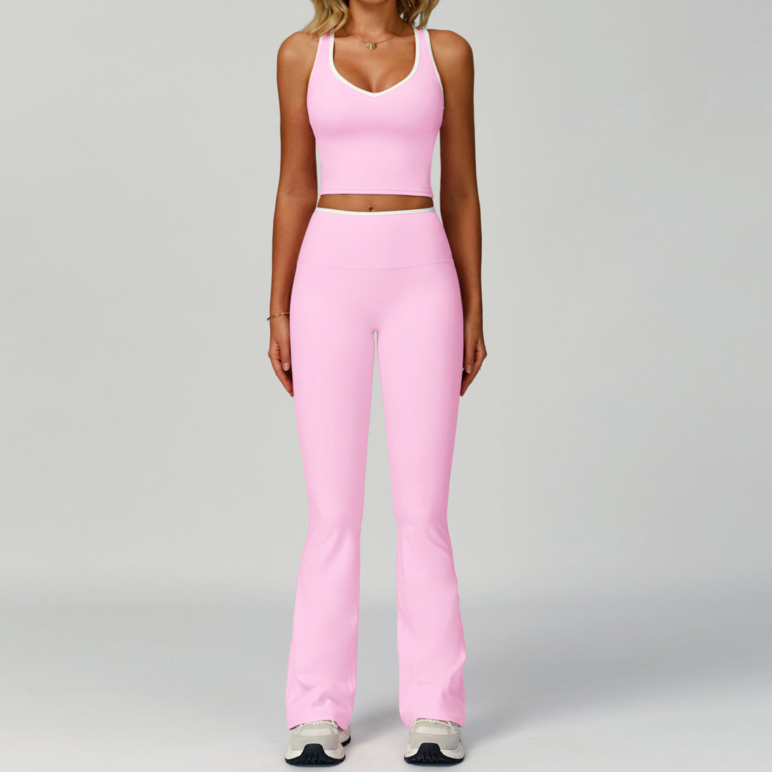 Set for Women - Tight-Fitting Backless Yoga Suit for Outdoor Fitness eprolo