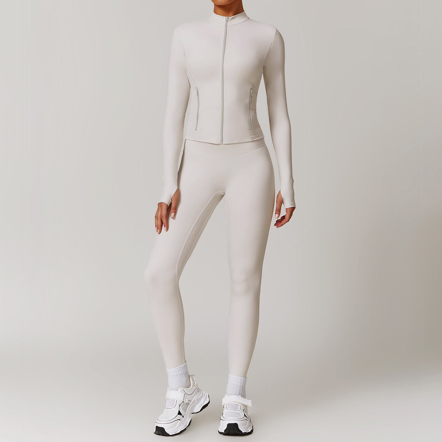 Quick drying yoga set, outdoor training suit, running and fitness suit set eprolo