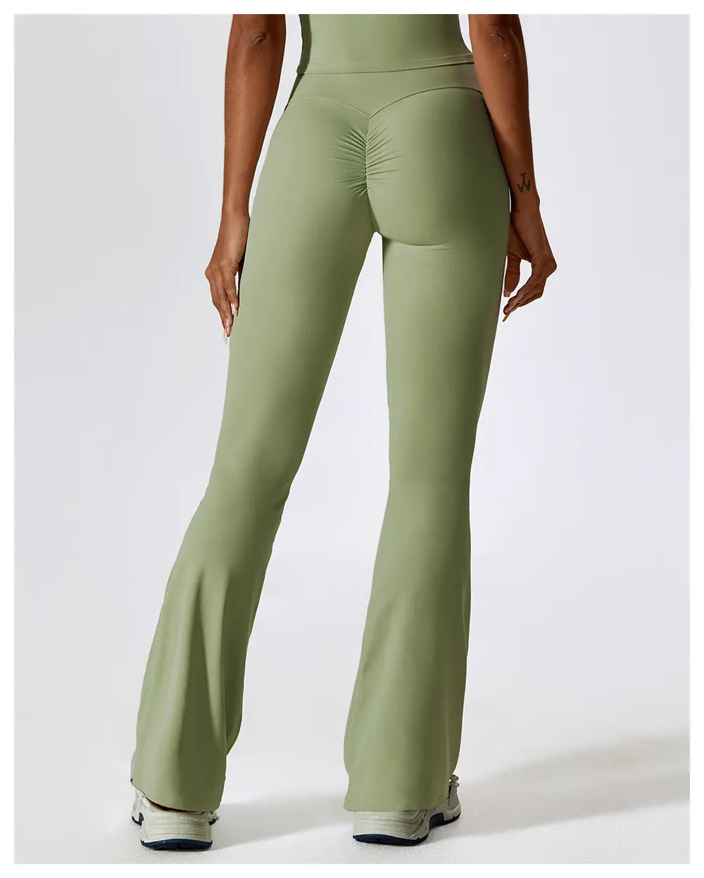 High-Waist Flare Yoga Leggings