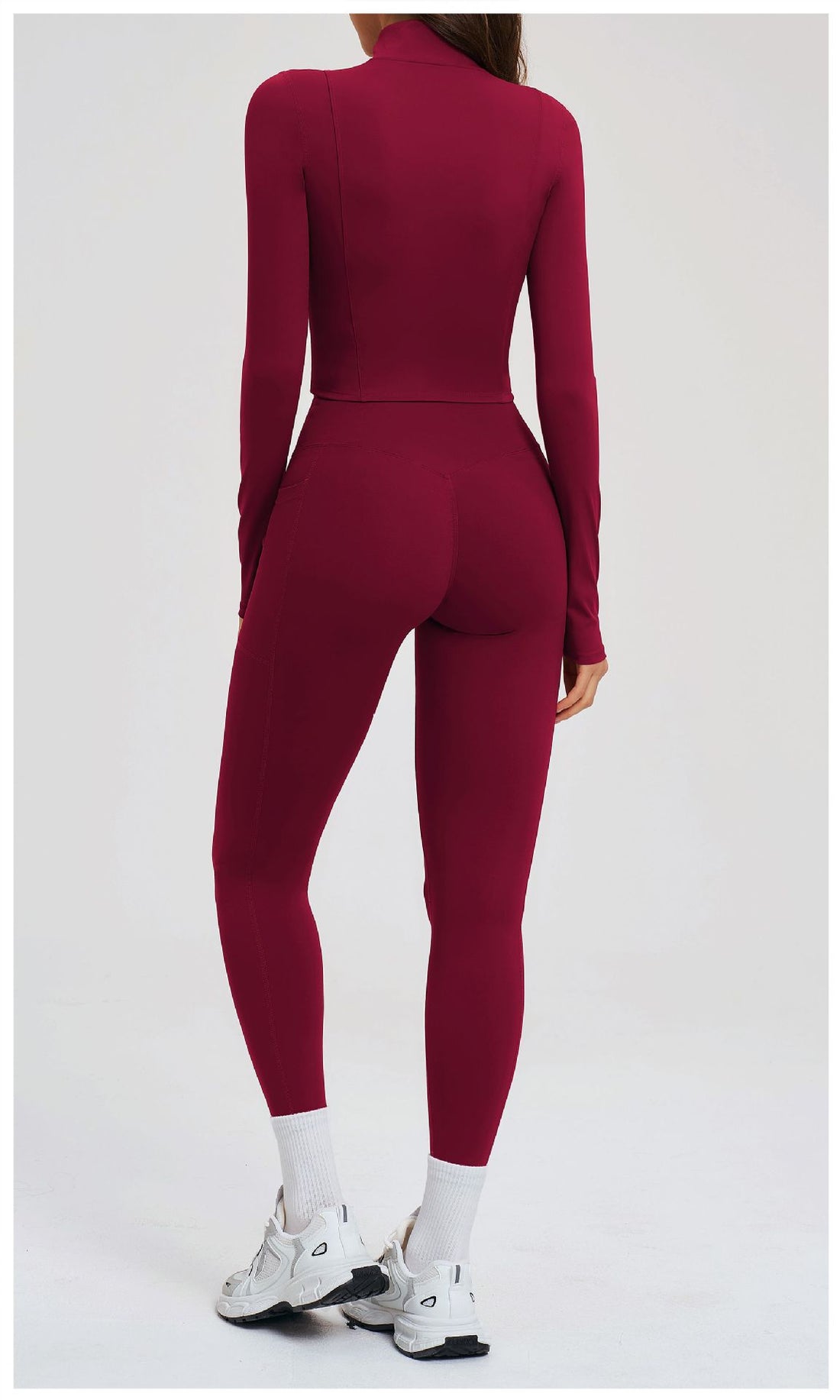 Women's Seamless Zip 3-Piece Activewear Set