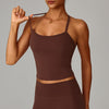 Beautiful back yoga vest quick drying fitness top eprolo