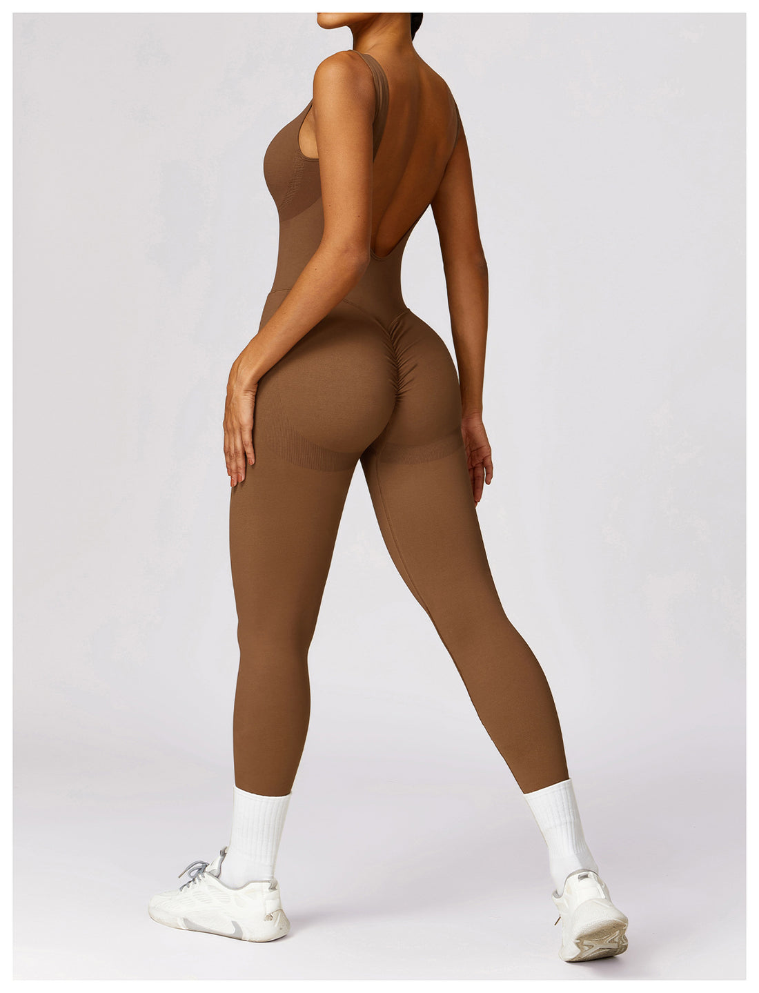 Sleeveless Fitted Yoga Unitard