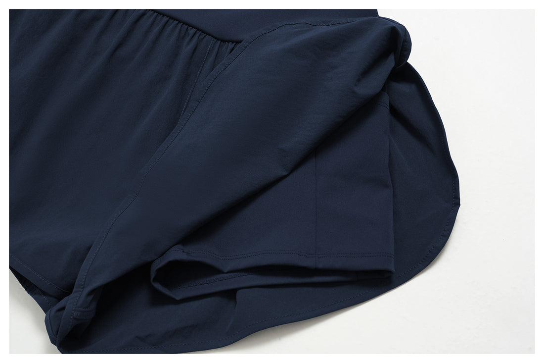 Cropped Windbreaker & Shorts Set