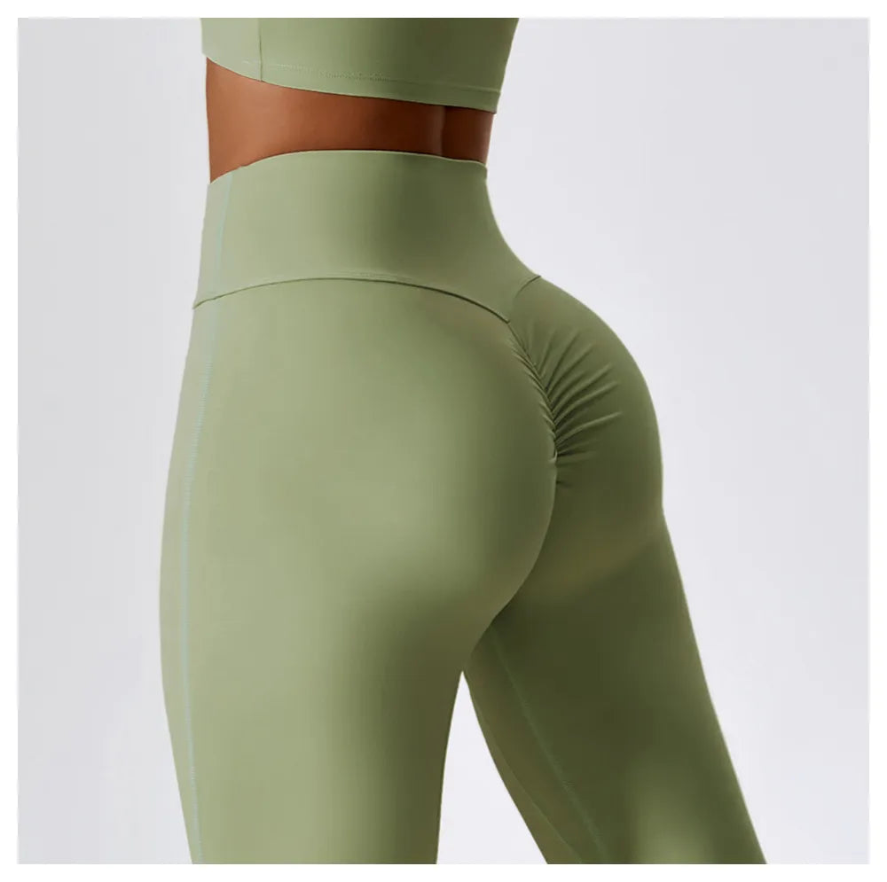 High-Waist Flare Yoga Leggings