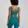 European and American nude yoga vest women's cross back sports bra fitness yoga clothing top outdoor sports bra eprolo