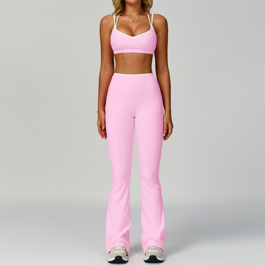 Set for Women - Tight-Fitting Backless Yoga Suit for Outdoor Fitness eprolo