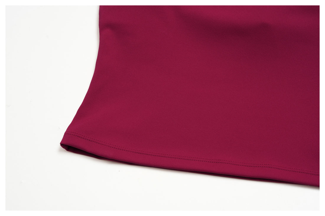 Backless Halter Crop Top & Wide-Leg Pants Set