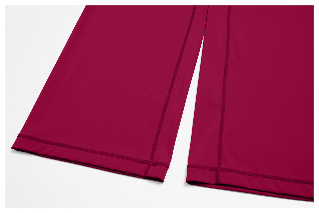 Backless Halter Crop Top & Wide-Leg Pants Set