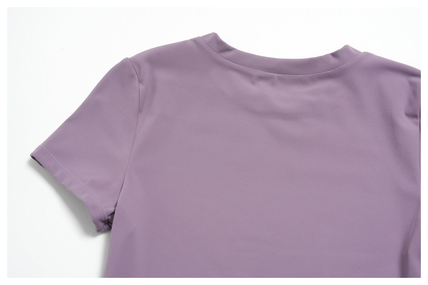 Crew Neck Crop Top & Flare Pants Set