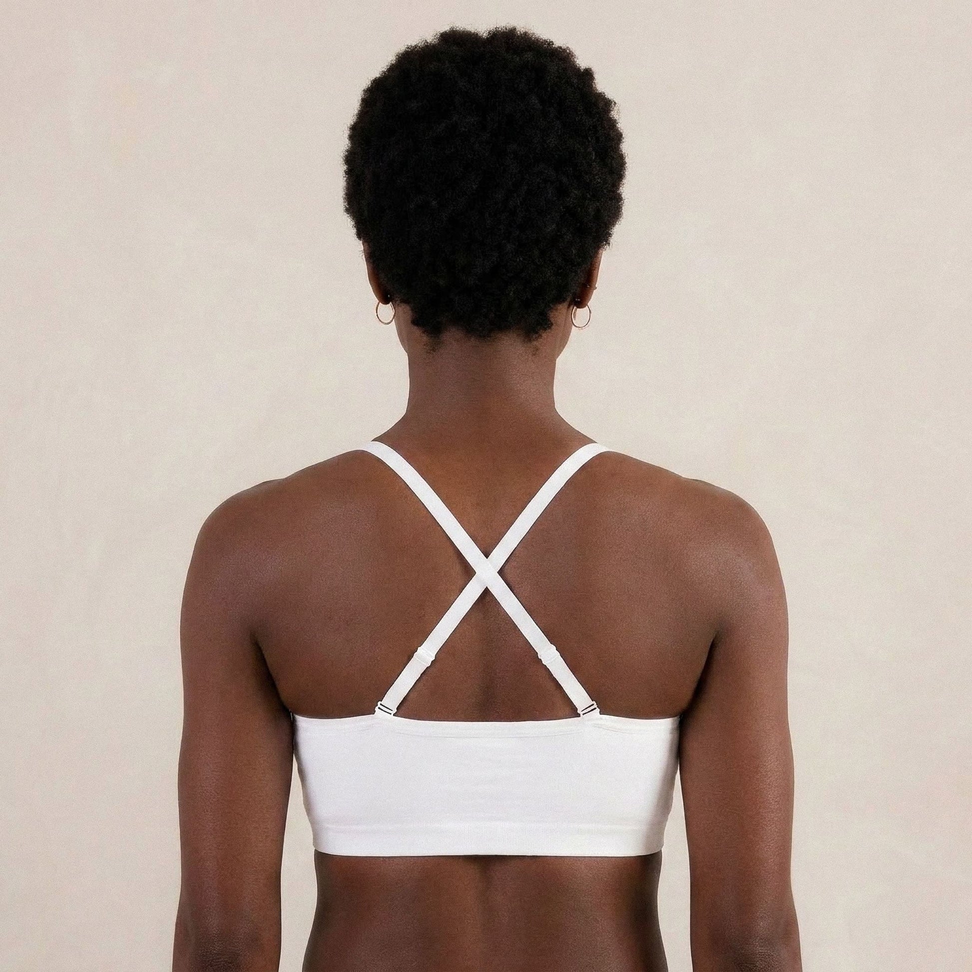 Convertible Strapless Bandeau Bra with Wireless Comfort & Anti-Slip Grip TheJellyBra