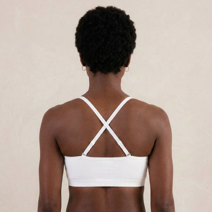 Convertible Strapless Bandeau Bra with Wireless Comfort & Anti-Slip Grip TheJellyBra