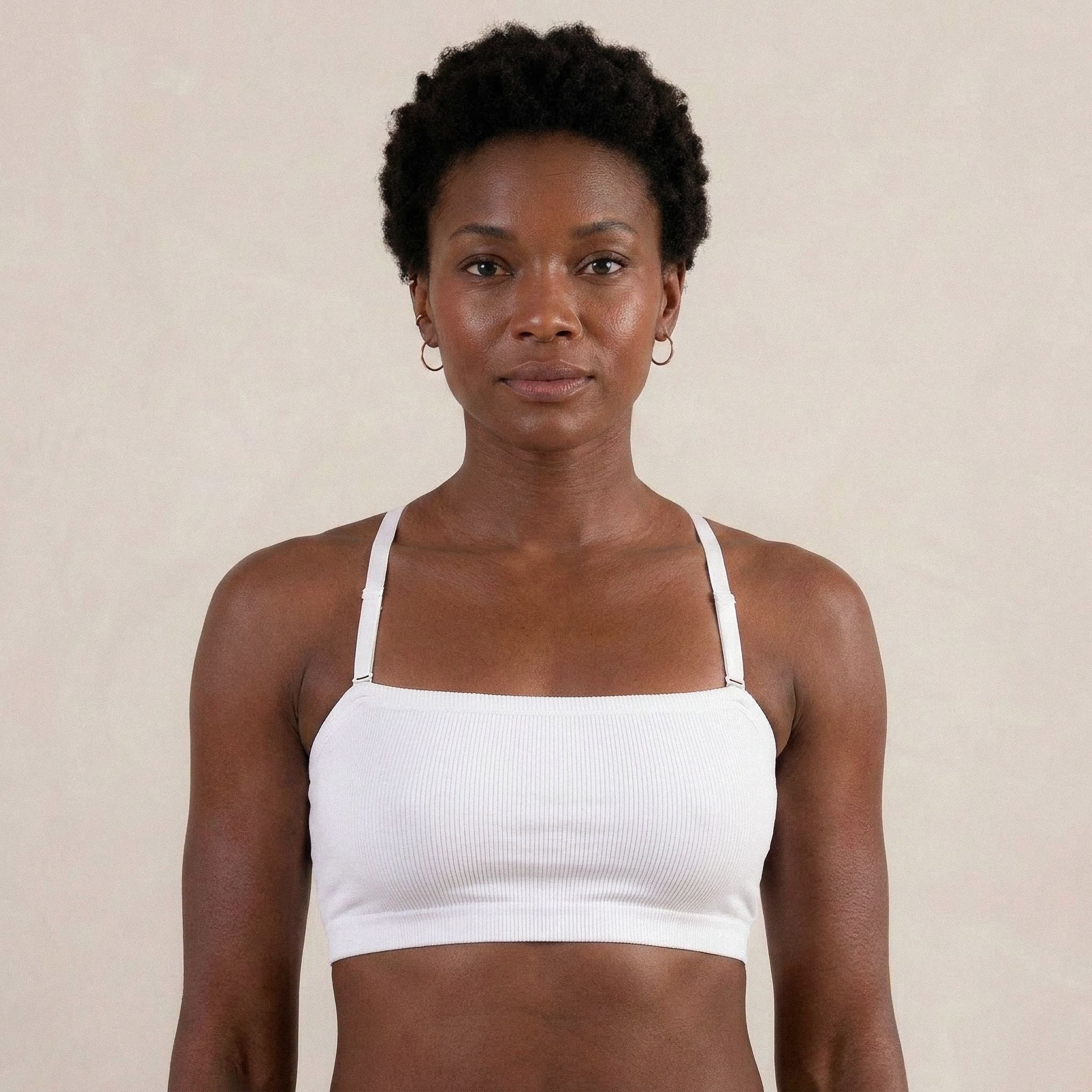 Convertible Strapless Bandeau Bra with Wireless Comfort & Anti-Slip Grip TheJellyBra