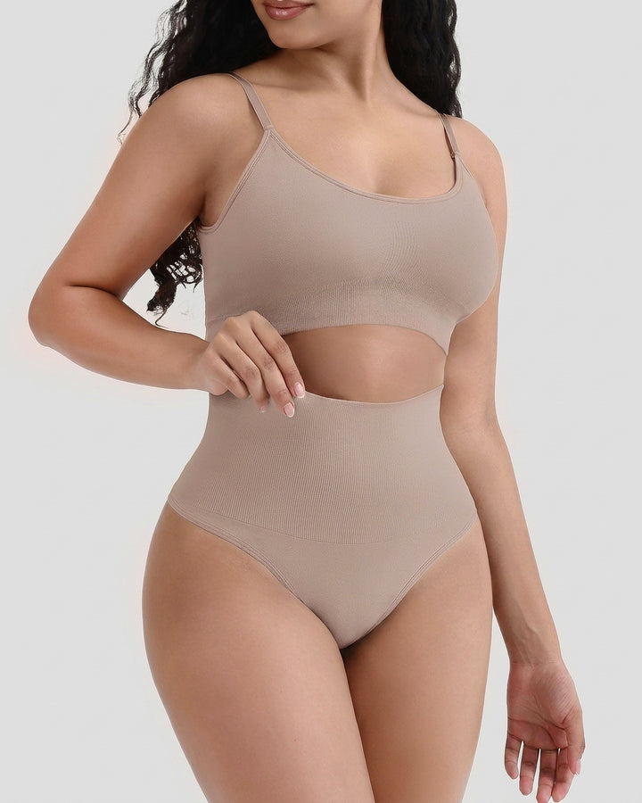High Compression Seamless Thong Shapewear Set | Waist Slimming & Tummy Control eprolo