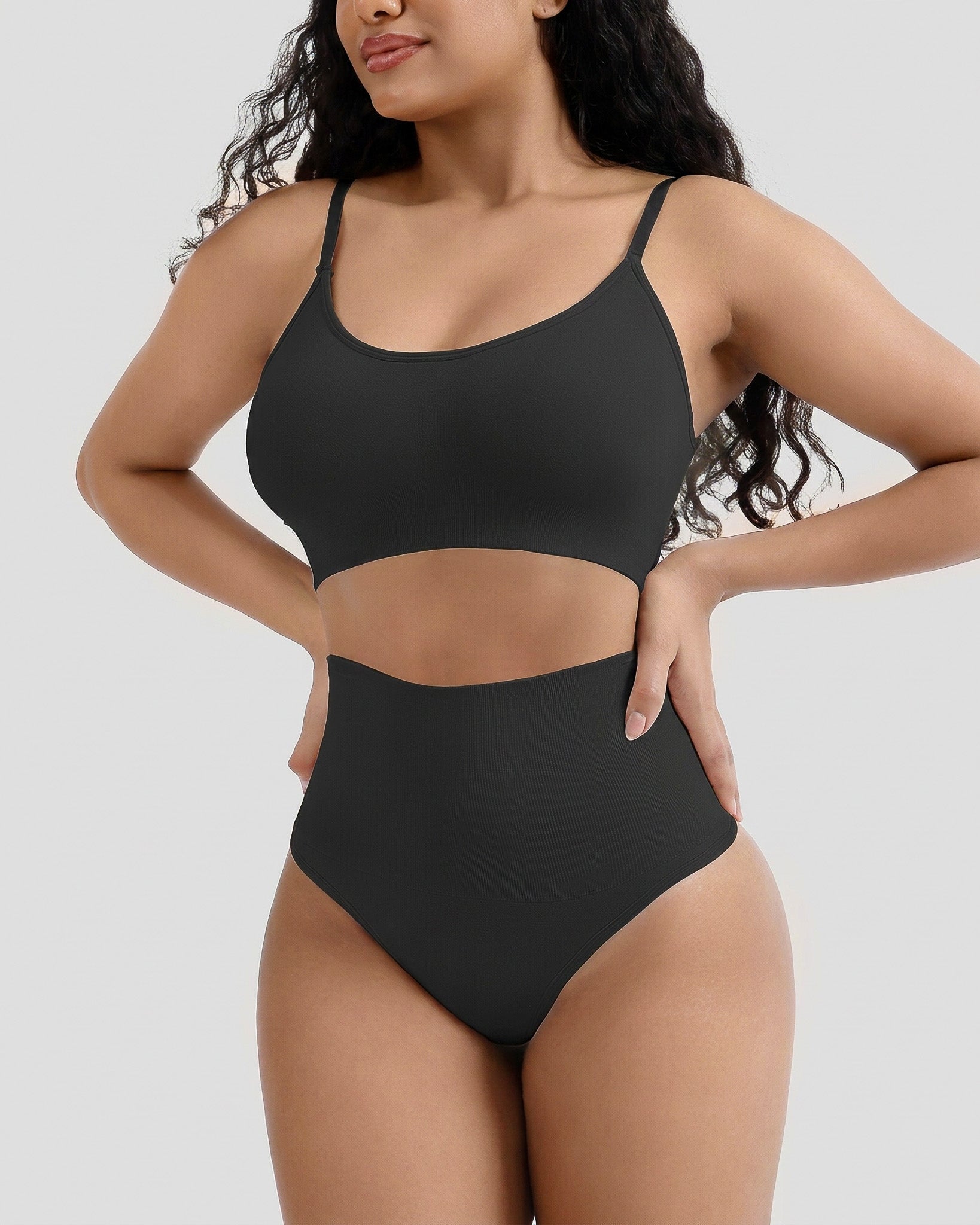 High Compression Seamless Thong Shapewear Set | Waist Slimming & Tummy Control eprolo