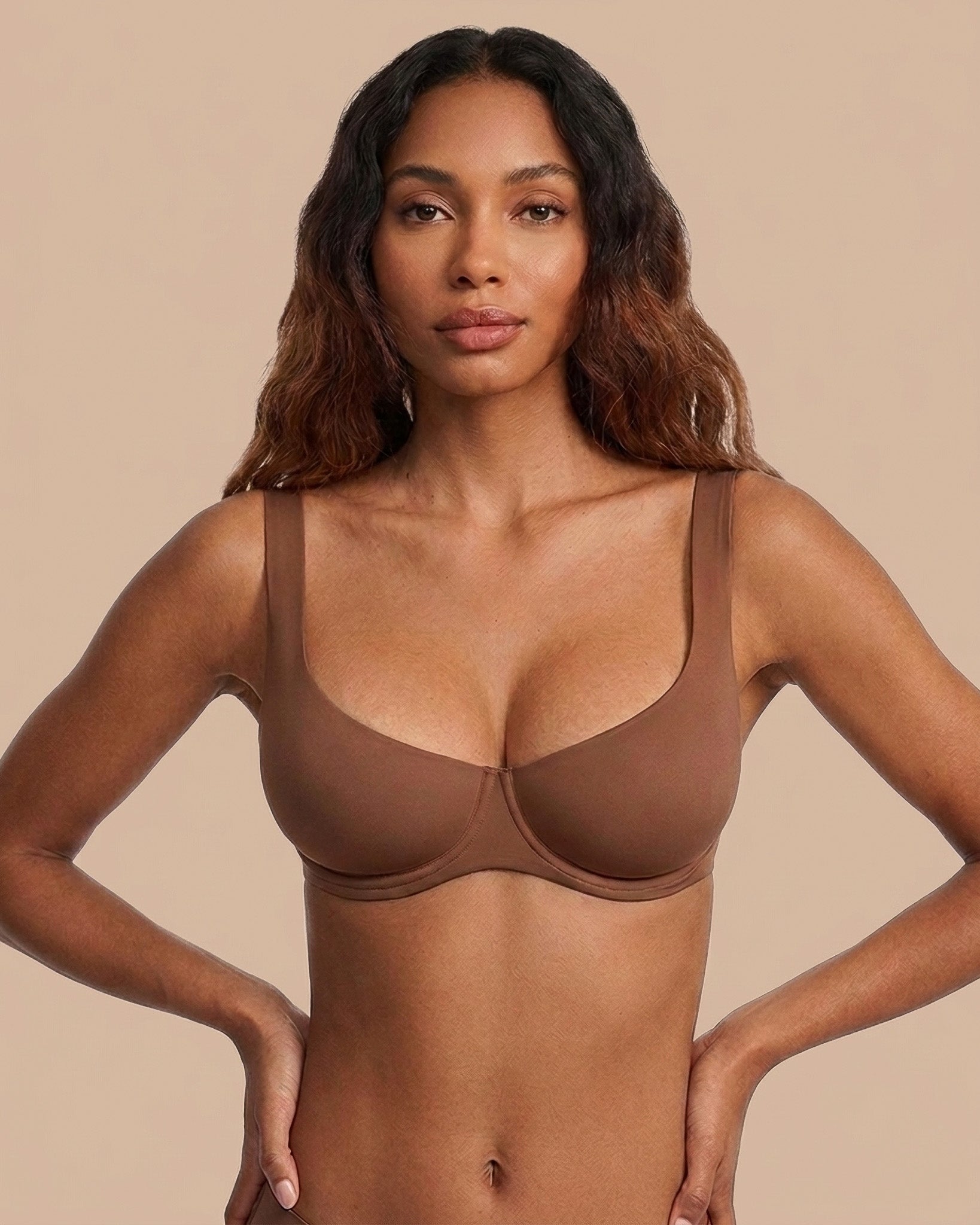 Jelly Underwire Support Seamless Unlined Balconette Bra TheJellyBra