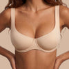 Jelly Underwire Support Seamless Unlined Balconette Bra TheJellyBra