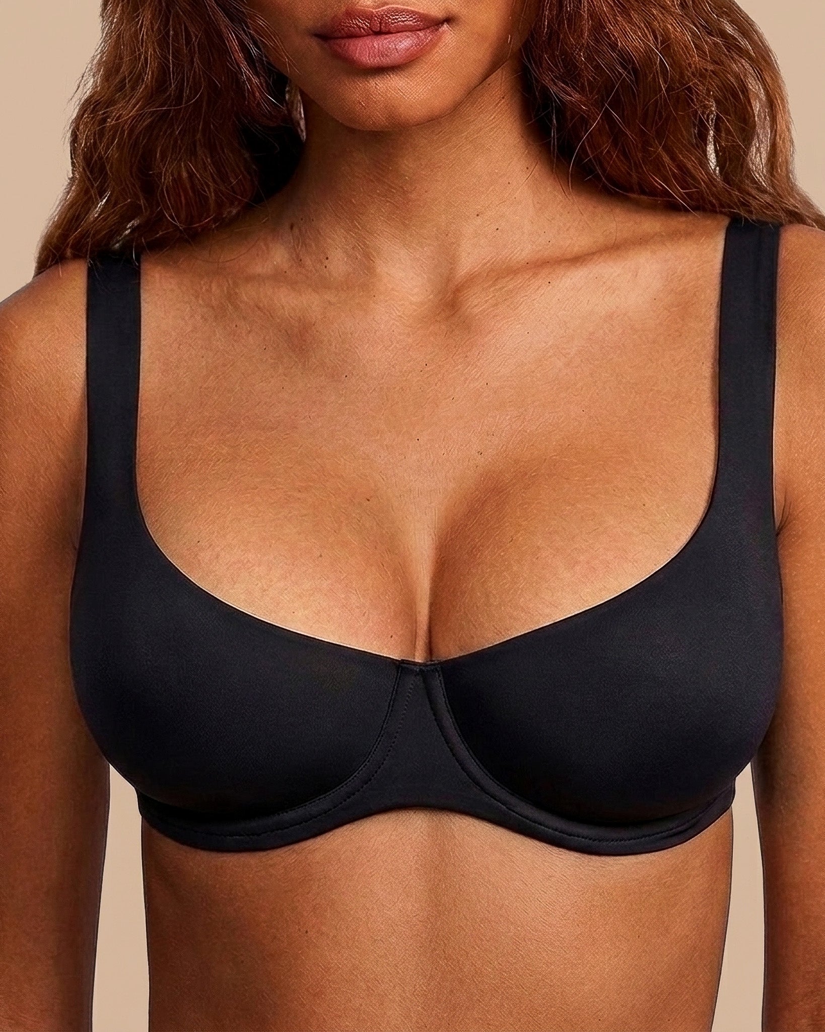 Jelly Underwire Support Seamless Unlined Balconette Bra TheJellyBra