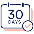 30 day money back guarantee