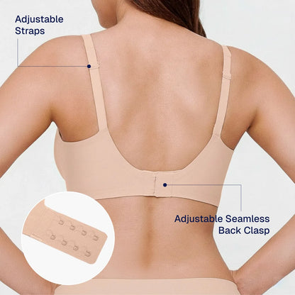 A push-up bra that lifts without hurting